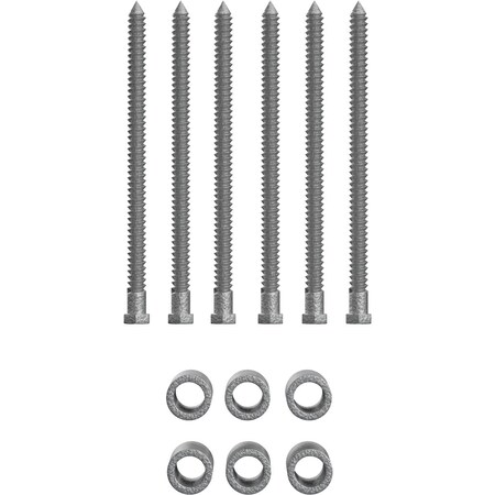 Ekena Millwork Barnfold 4-Door 7/8" Extension Kit, PC Chrome GB6007M4EXCR